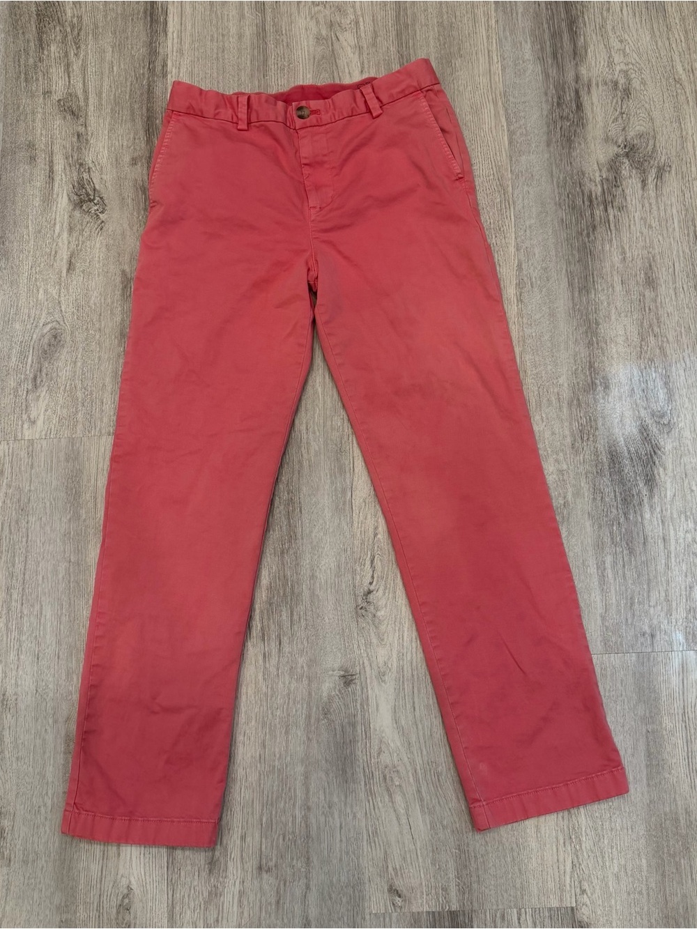Vineyard Vines Kids Size 16 Coral Cotton Blend Chino Pants